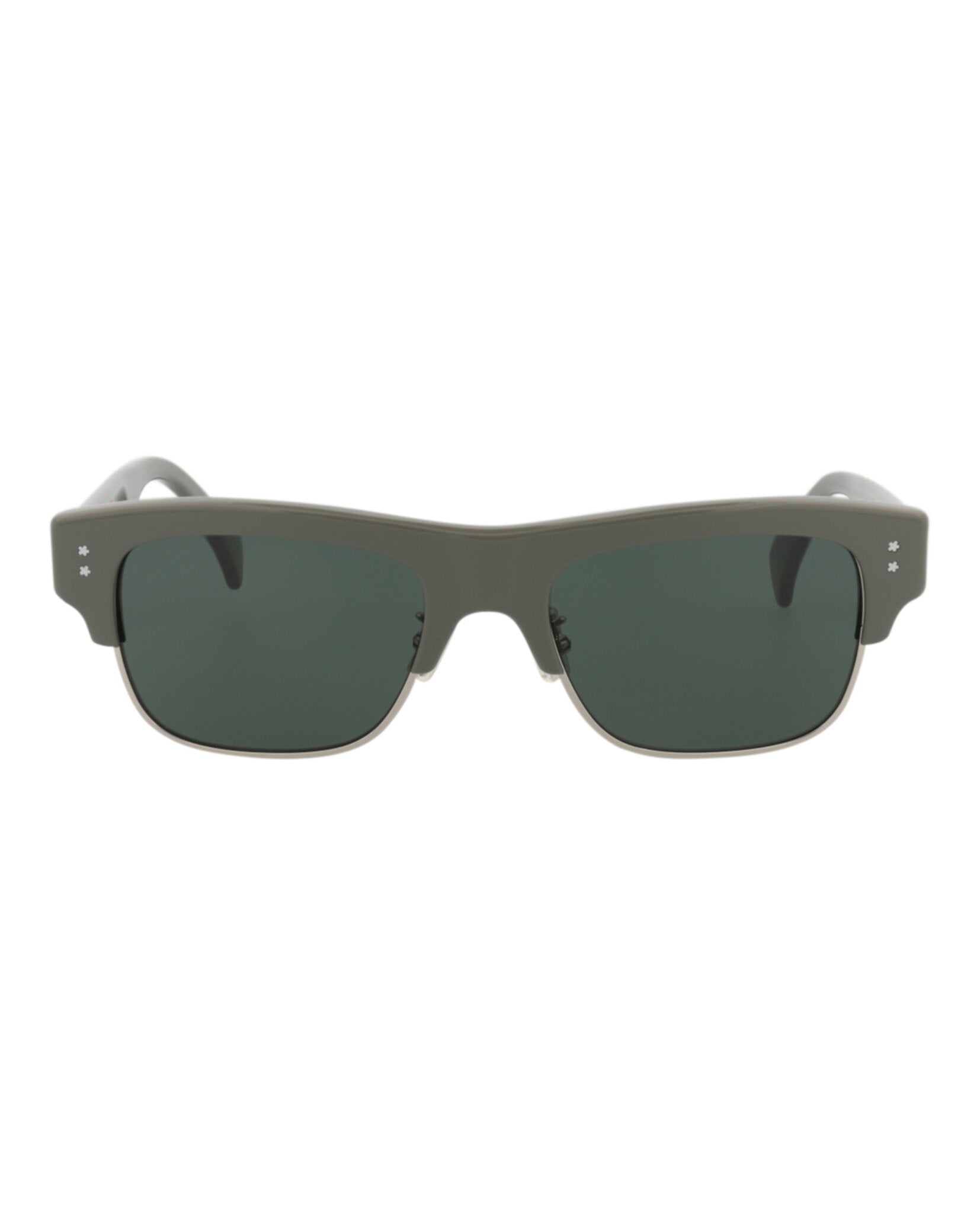 Kenzo Mens Square/Rectangle Green Green Green Fashion Designer Eyewear Green Green Green