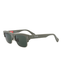 Kenzo Mens Square/Rectangle Green Green Green Fashion Designer Eyewear