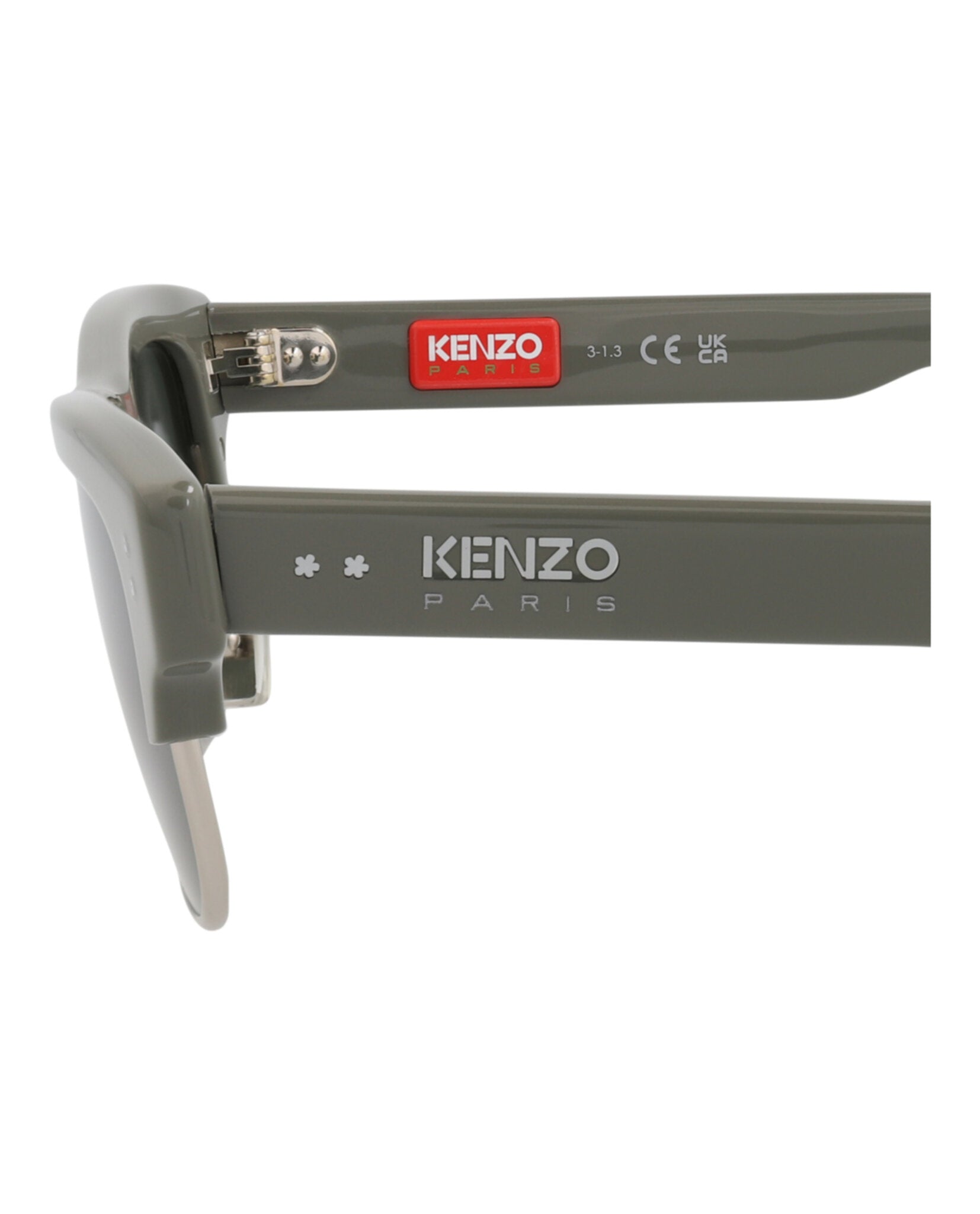 Kenzo Mens Square/Rectangle Green Green Green Fashion Designer Eyewear
