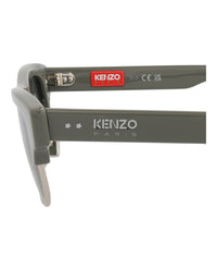 Kenzo Mens Square/Rectangle Green Green Green Fashion Designer Eyewear