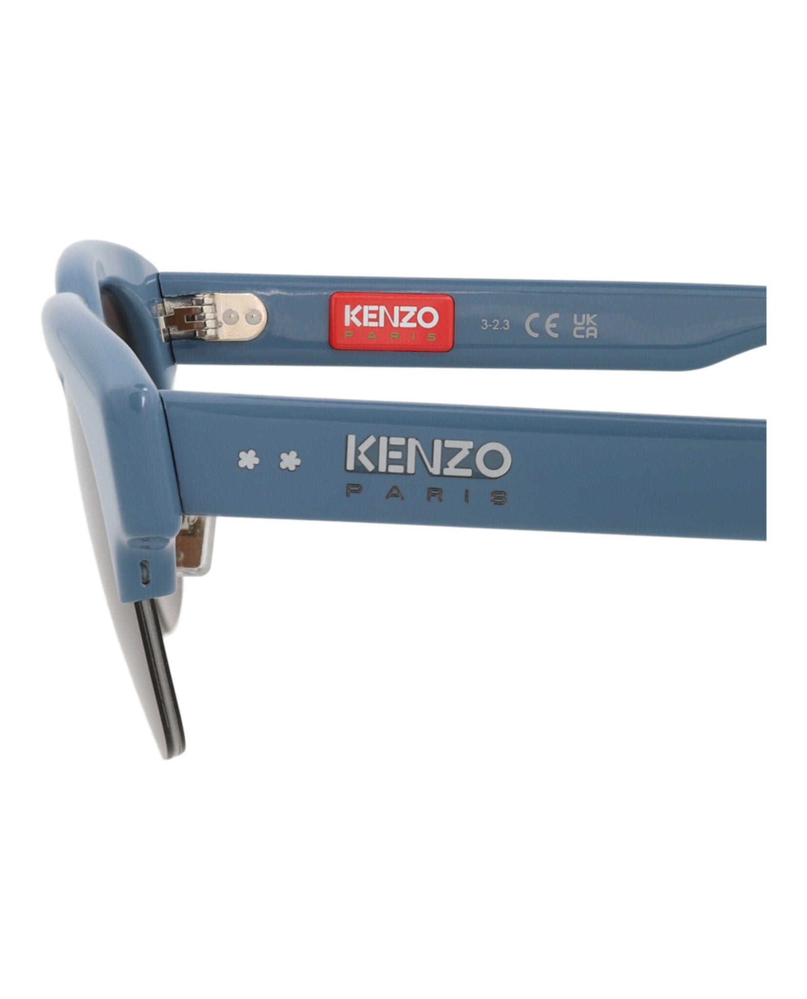 Kenzo Mens Round/Oval Blue Blue Brown Fashion Designer Eyewear