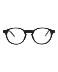 Kenzo Unisex Round/Oval Black Black Transparent Fashion Designer Eyewear