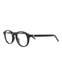 Kenzo Unisex Round/Oval Black Black Transparent Fashion Designer Eyewear