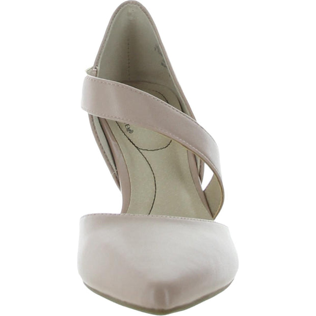 Suki Womens Padded Insole Slip On D'Orsay Heels