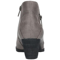 Bobbi Womens Solid Man Made Booties