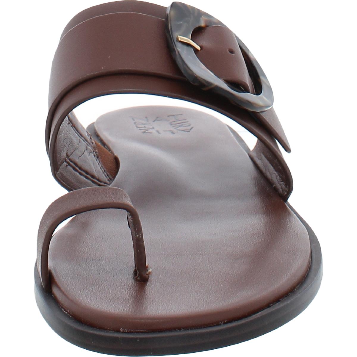 Finola Womens Leather Slide Sandals