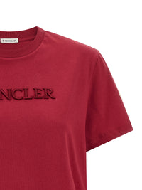 Moncler Women Logo Embroidery T-Shirt