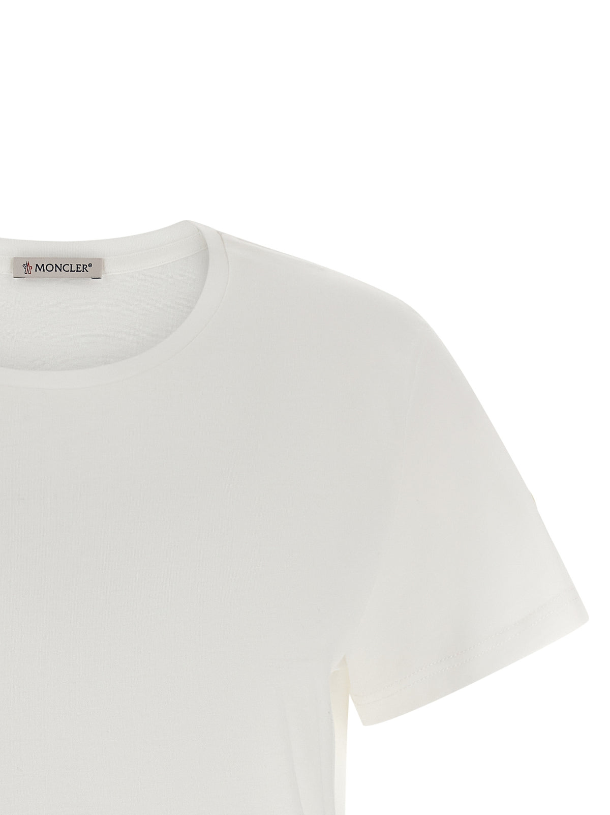 Moncler Women Logo Patch T-Shirt
