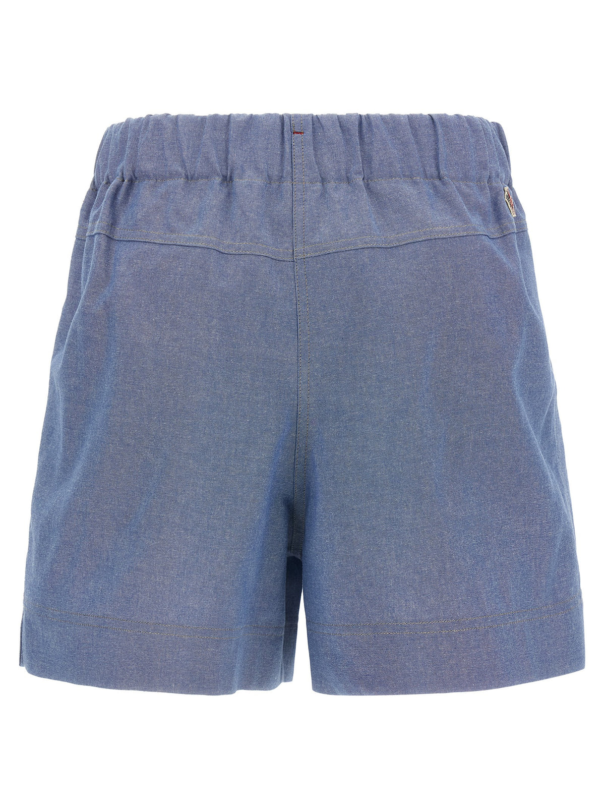 MONCLER GRENOBLE Moncler Grenoble Women Chambray Cotton Shorts