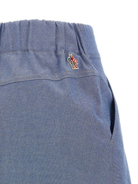 MONCLER GRENOBLE Moncler Grenoble Women Chambray Cotton Shorts