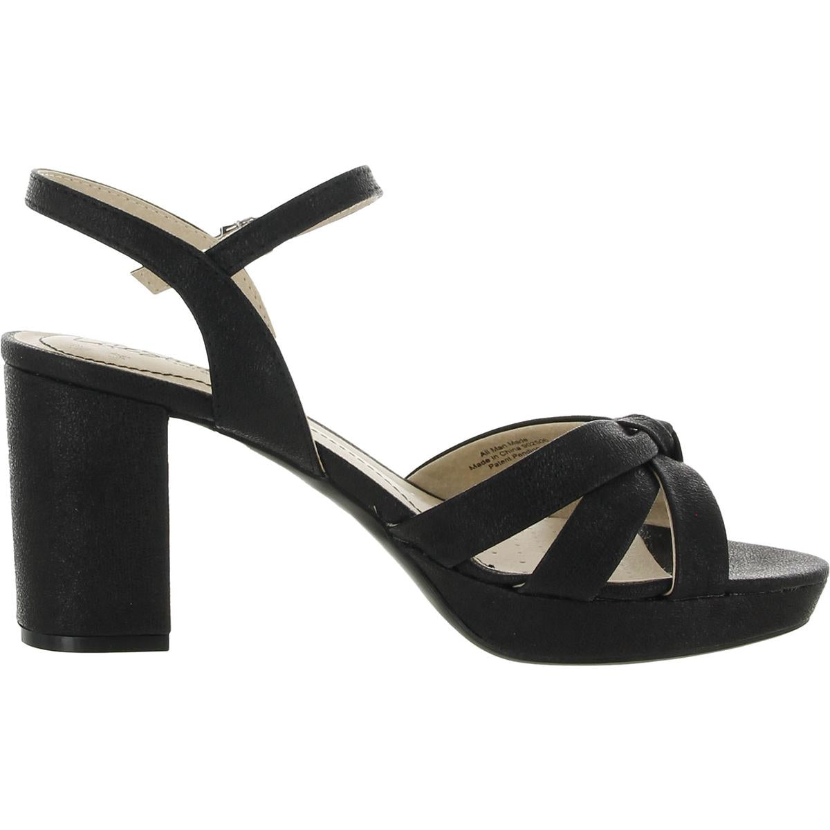 Lucky Womens Knot-Front Slingback Sandals