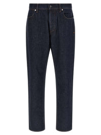 Stone Island Men Indigo Denim Jeans
