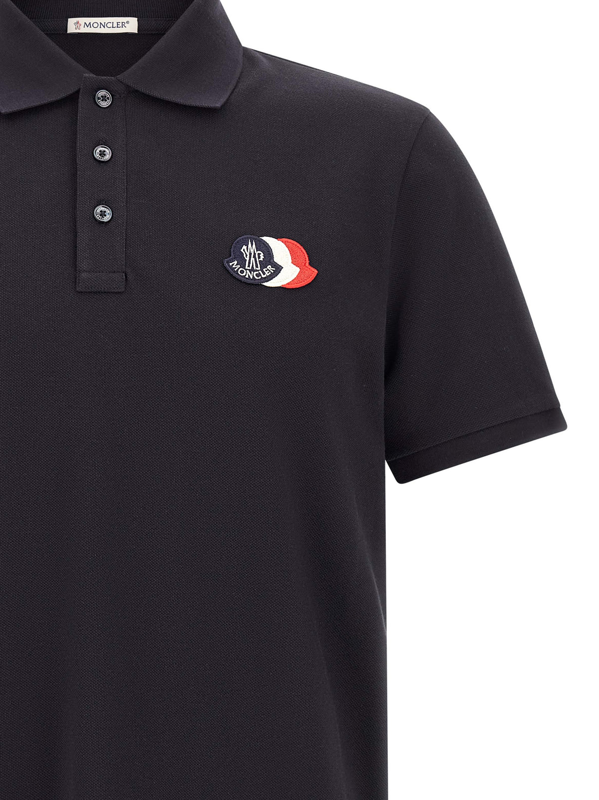 MONCLER Moncler Men Triple Logo Polo Shirt