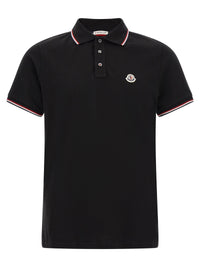 MONCLER Moncler Men Tricolor Trim Polo Shirt