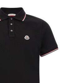 MONCLER Moncler Men Tricolor Trim Polo Shirt