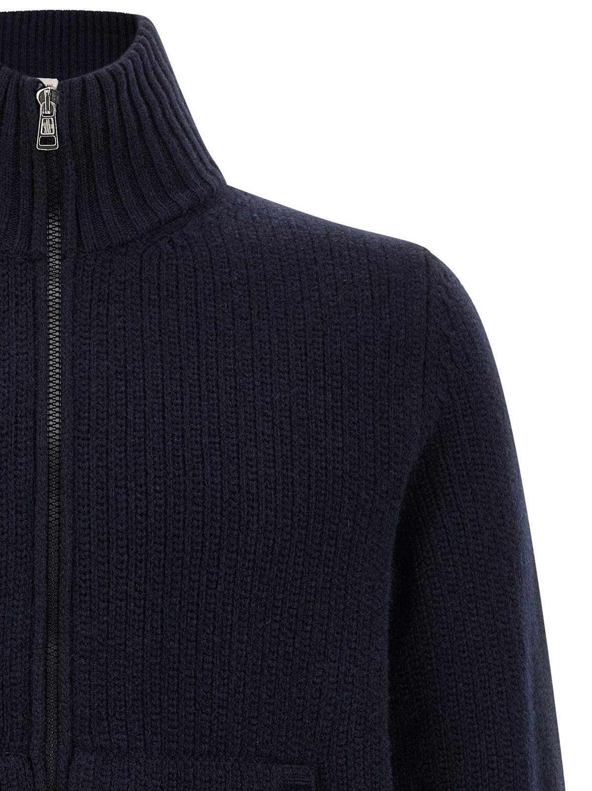 Moncler Men Wool And Cashmere Cardigan