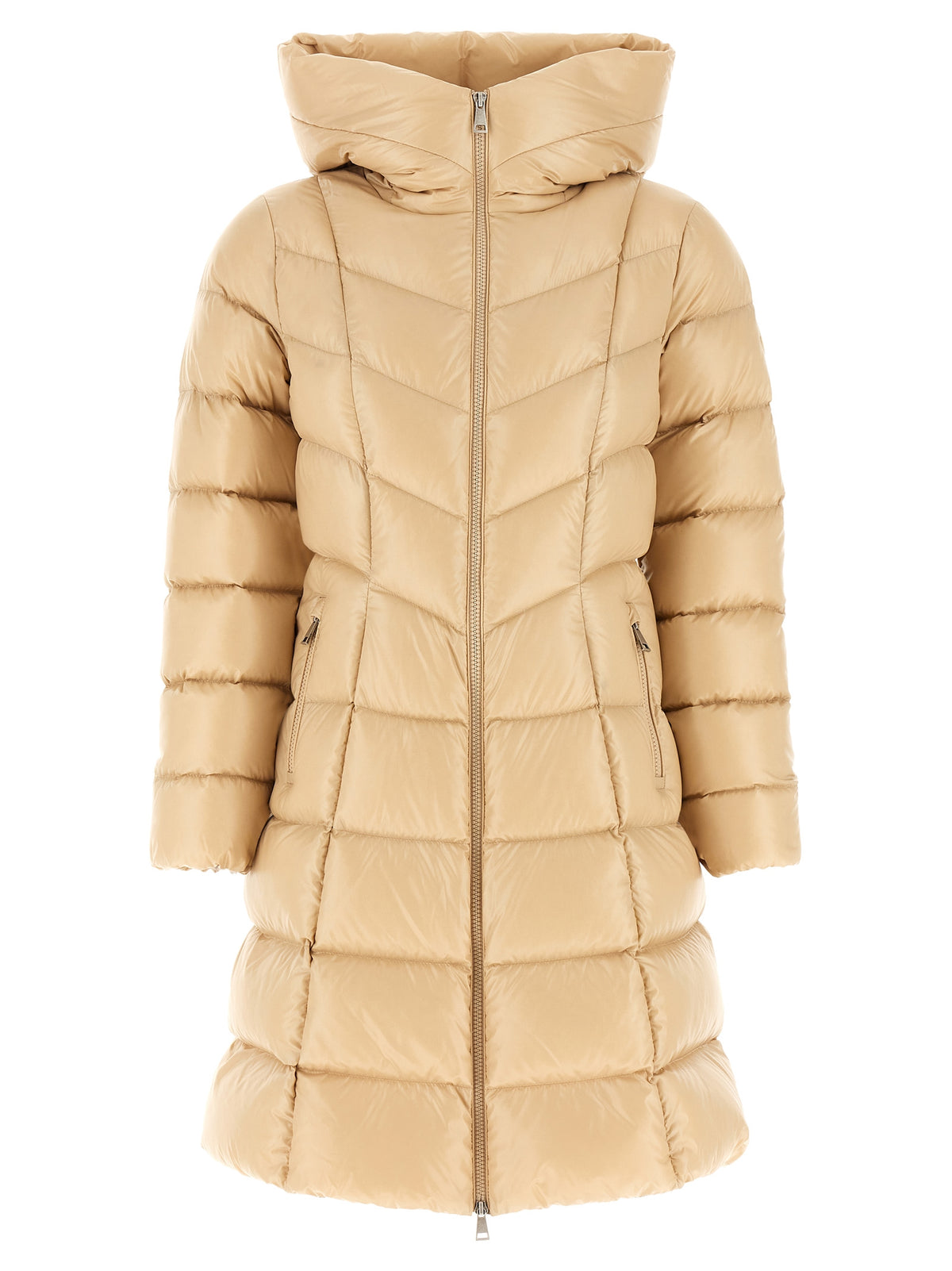 Moncler Women 'Marusse' Down Jacket With Chevron Quilting
