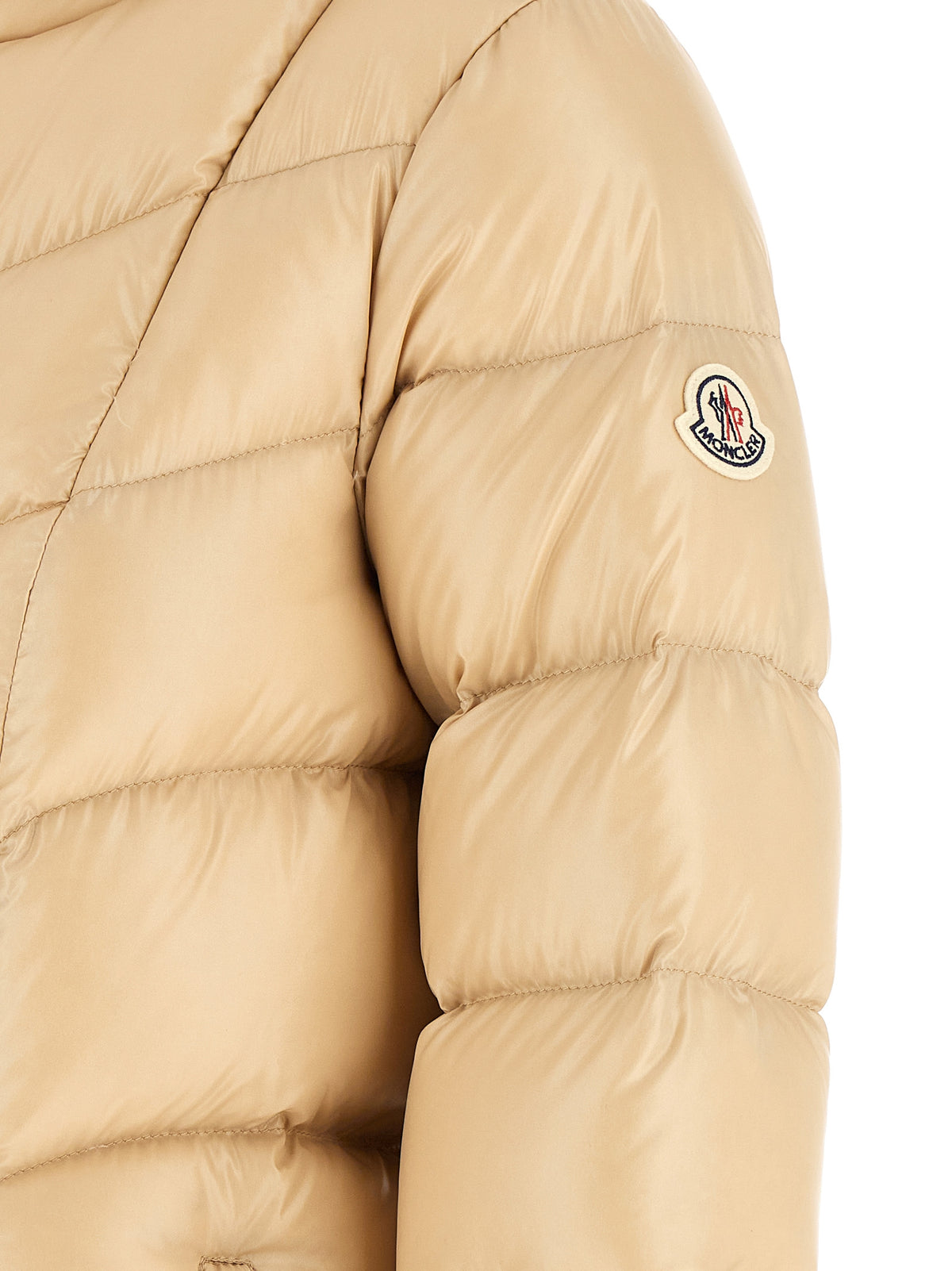 Moncler Women 'Marusse' Down Jacket With Chevron Quilting