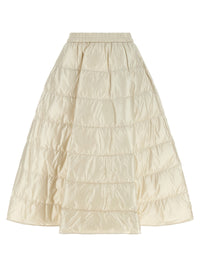 Moncler Women White Padded Skirt