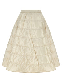 Moncler Women White Padded Skirt