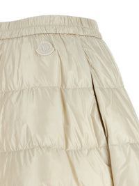 Moncler Women White Padded Skirt