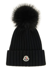 MONCLER Moncler Women Pompon Wool Beanie