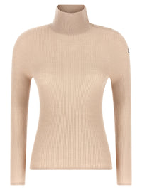 MONCLER Moncler Women Textured Wool Turtleneck Sweater