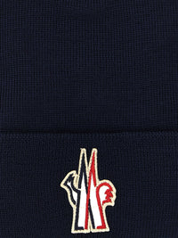 MONCLER GRENOBLE Moncler Grenoble Men Logo Patch Beanie