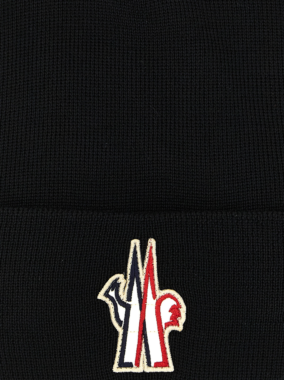 MONCLER GRENOBLE Moncler Grenoble Men Logo Patch Beanie