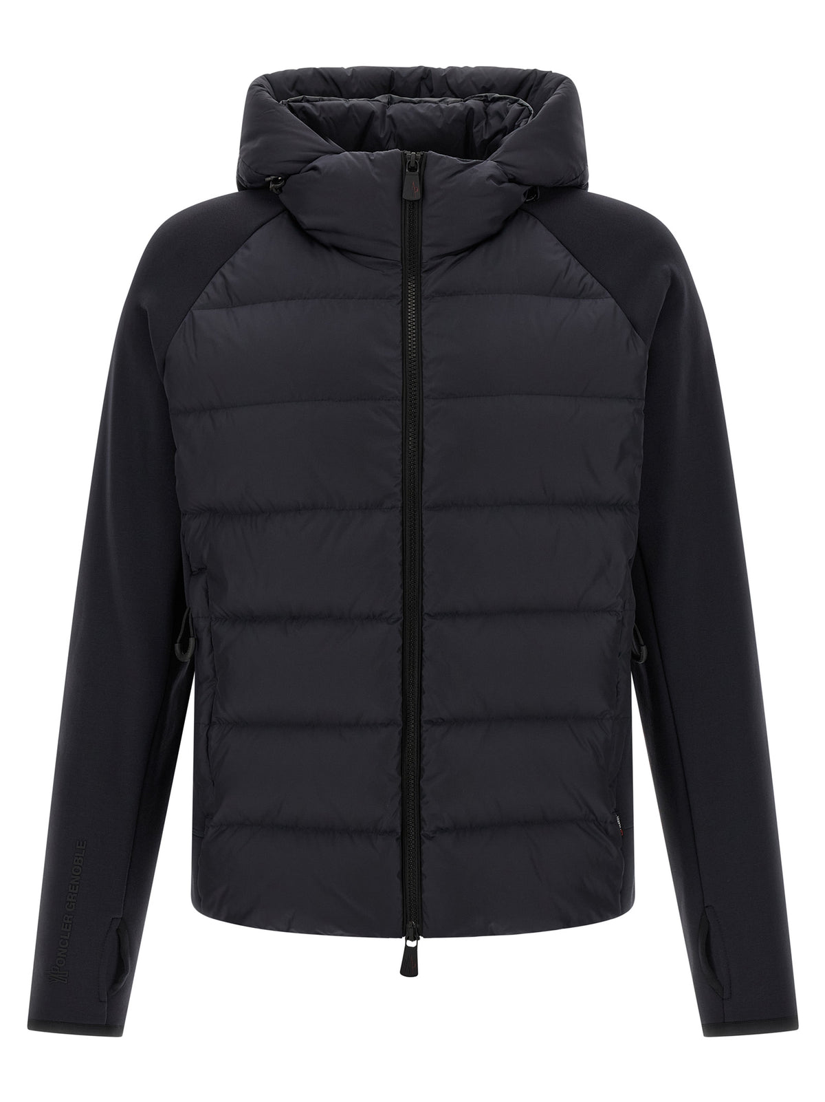 Moncler Grenoble Men Blue Padded Hoodie