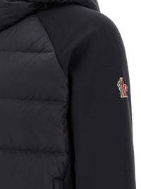 Moncler Grenoble Men Blue Padded Hoodie