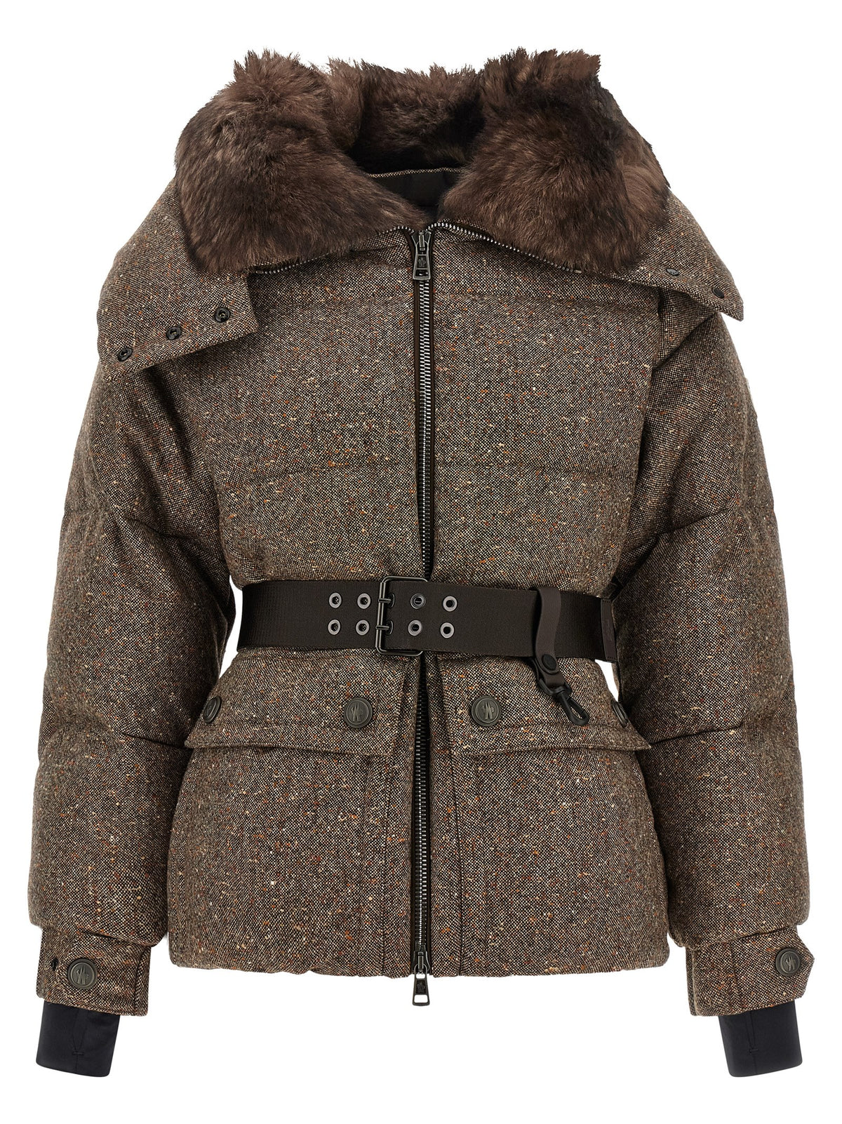 Moncler Grenoble Women 'Gelise' Brown Down Jacket