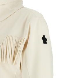 Moncler Grenoble Women White Fringed Ski Suit