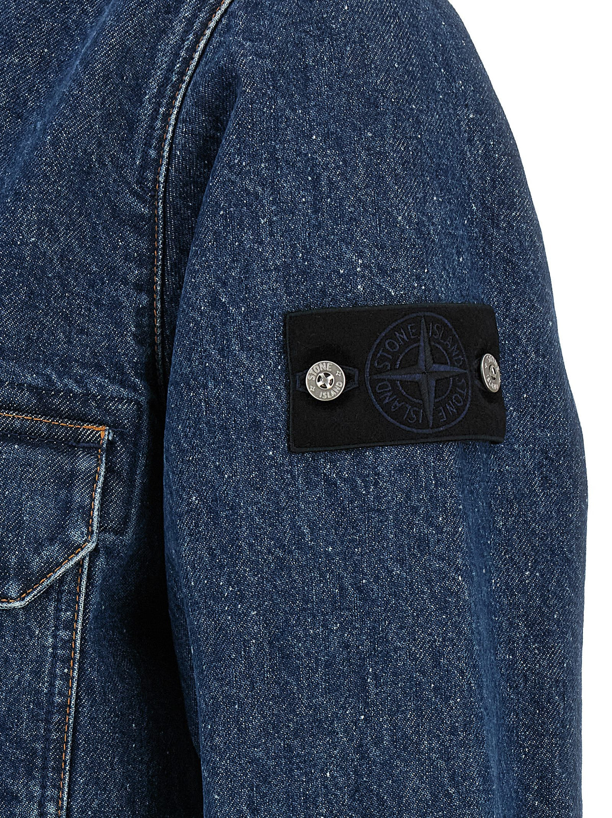Stone Island Men Denim Research Capsule '1200002' Overshirt