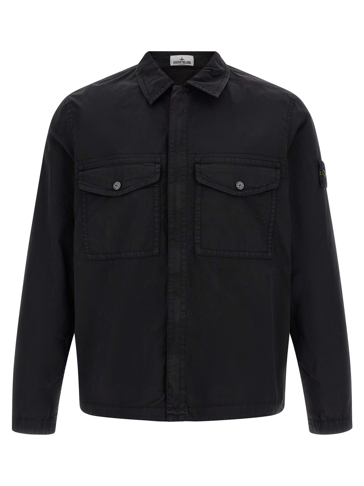 STONE ISLAND Stone Island Men 'Badge Logo' Overshirt