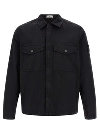 STONE ISLAND Stone Island Men 'Badge Logo' Overshirt