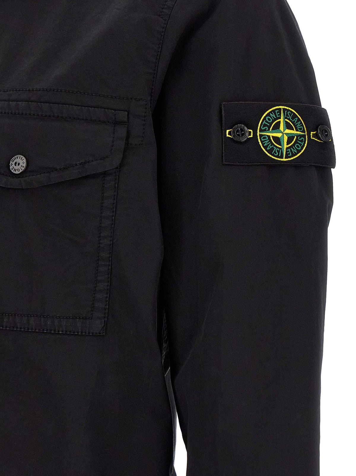 STONE ISLAND Stone Island Men 'Badge Logo' Overshirt