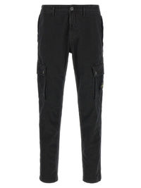 Stone Island Men '3100034' Cargo Pants With Logo Badge