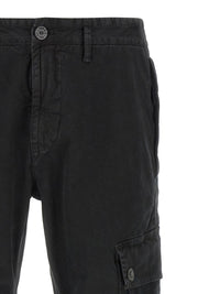 Stone Island Men '3100034' Cargo Pants With Logo Badge