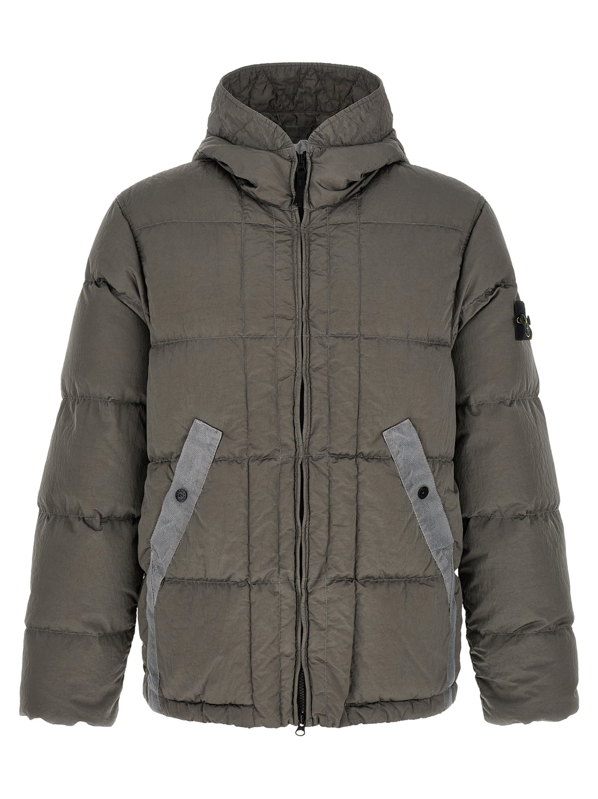 STONE ISLAND Stone Island Men Crumpled Effect Down Jacket