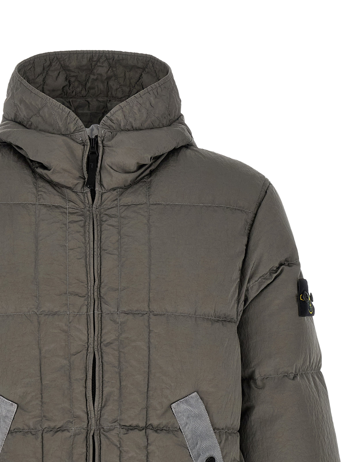 STONE ISLAND Stone Island Men Crumpled Effect Down Jacket
