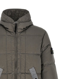 STONE ISLAND Stone Island Men Crumpled Effect Down Jacket