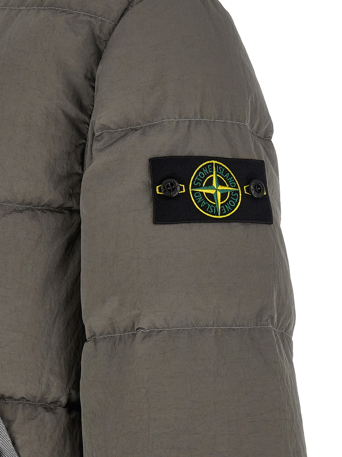 STONE ISLAND Stone Island Men Crumpled Effect Down Jacket