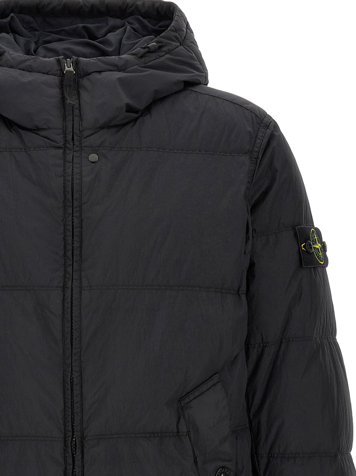 STONE ISLAND Stone Island Men Ruffled Effect Down Jacket