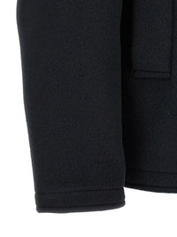 STONE ISLAND Stone Island Men Double-Breasted Coat With Logo Badge