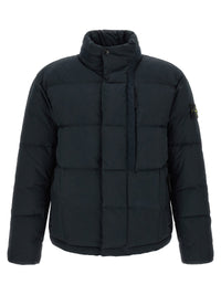 STONE ISLAND Stone Island Men ' Imb Piuma Rds' Down Jacket With Logo Badge
