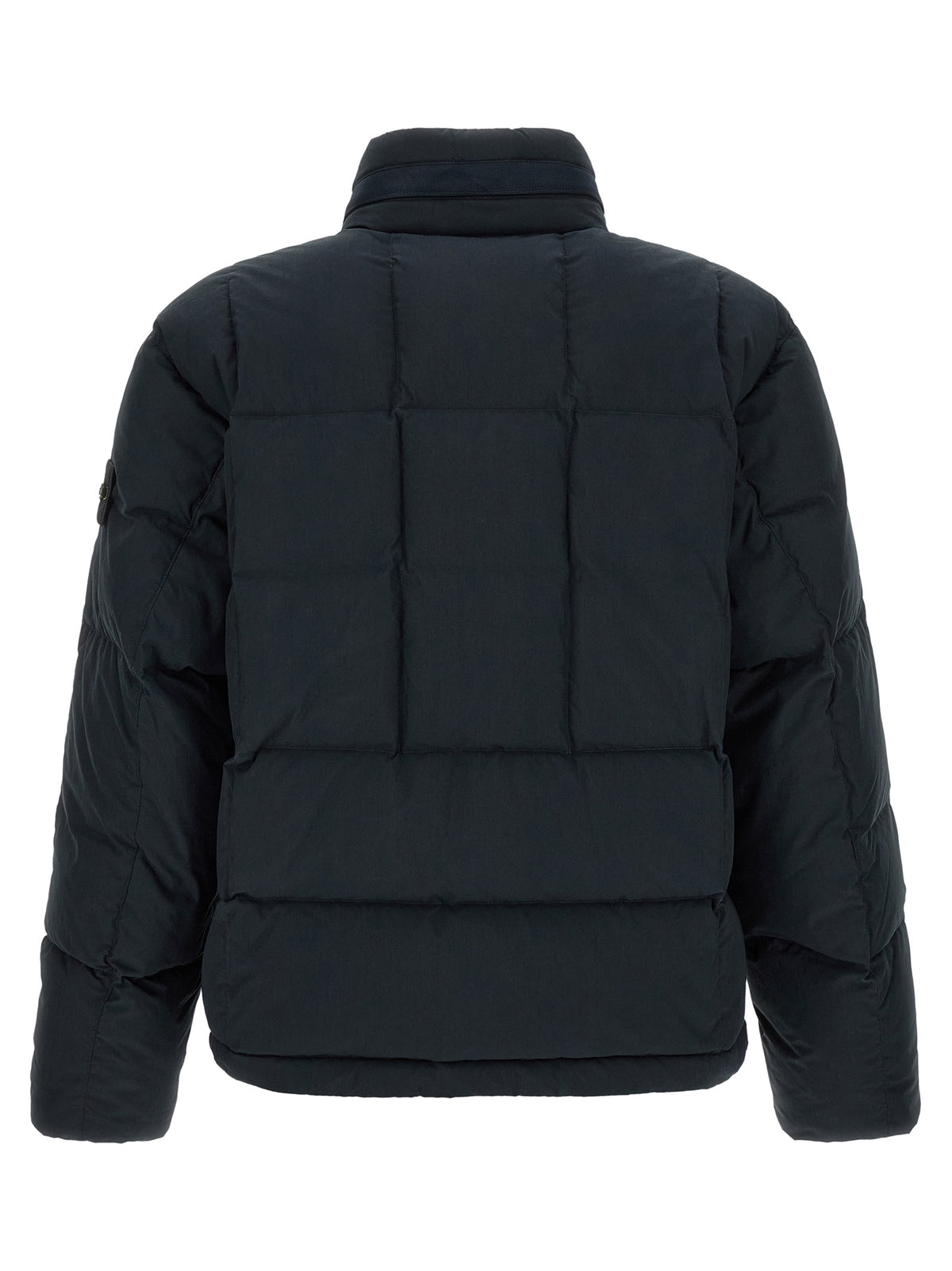 STONE ISLAND Stone Island Men ' Imb Piuma Rds' Down Jacket With Logo Badge
