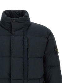 STONE ISLAND Stone Island Men ' Imb Piuma Rds' Down Jacket With Logo Badge