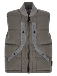 STONE ISLAND Stone Island Men Crinkled Effect Vest