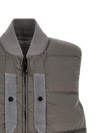 STONE ISLAND Stone Island Men Crinkled Effect Vest